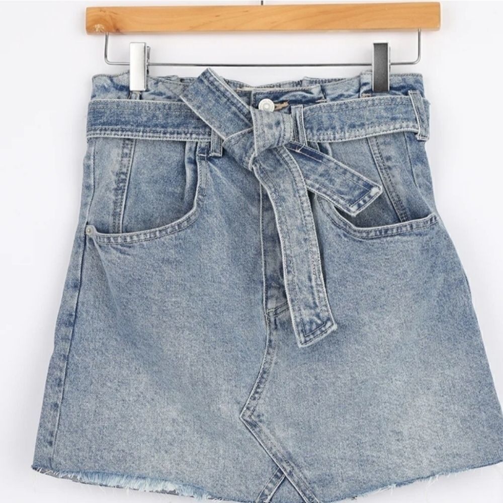 FREE people east of eden mini skirt